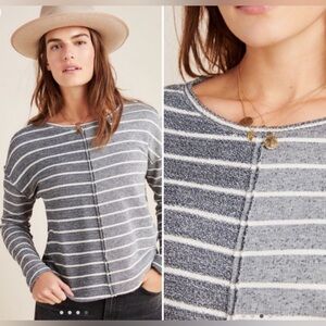 ANTHROPOLOGIE Terry striped
